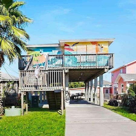 Galveston Beach House Family/Pet Friendly Eksteriør billede