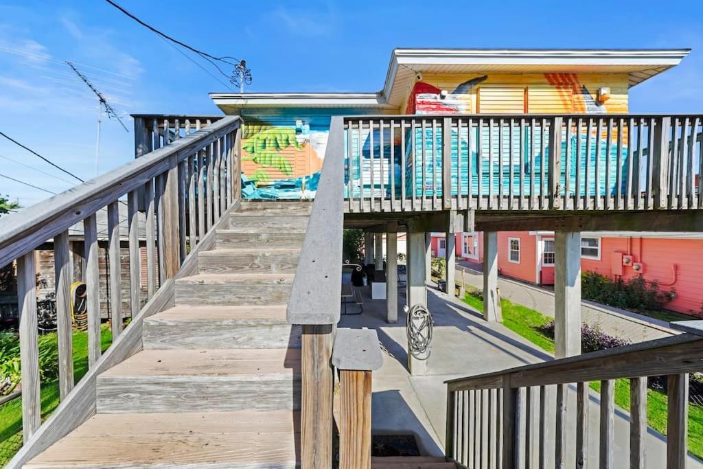 Galveston Beach House Family/Pet Friendly Eksteriør billede