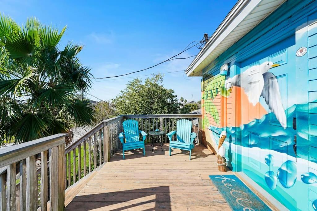 Galveston Beach House Family/Pet Friendly Eksteriør billede