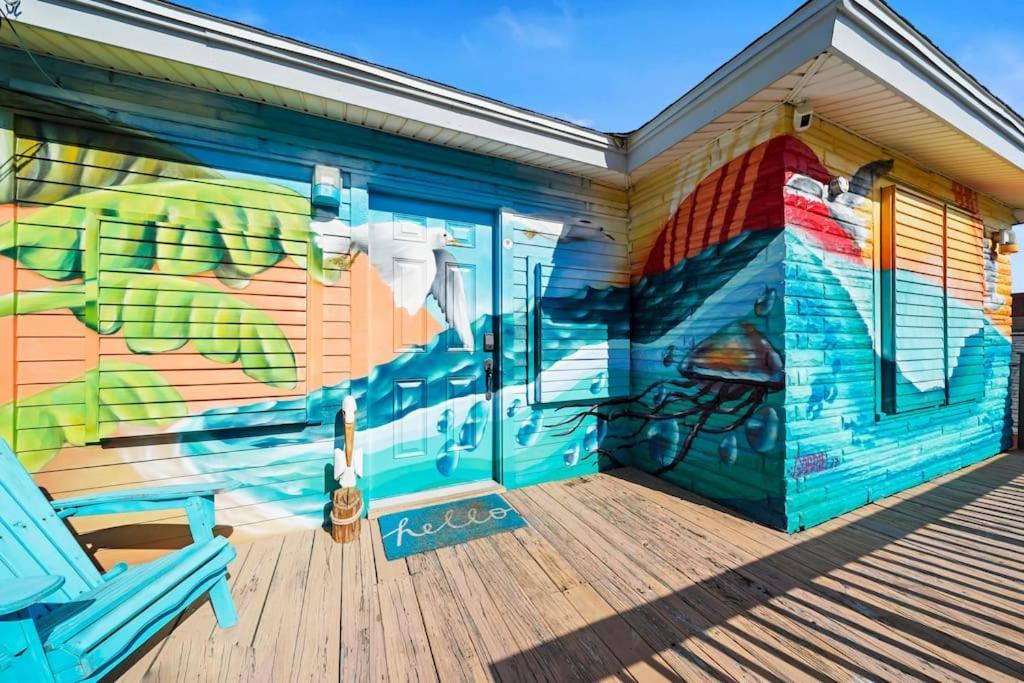 Galveston Beach House Family/Pet Friendly Eksteriør billede